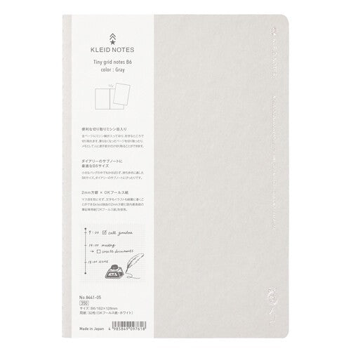 Kleid Notebook B6 Size Tiny Grid Notebook