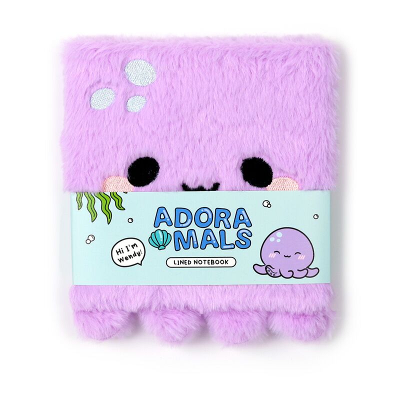 Adoramals Plush Notebook - Note and Nib