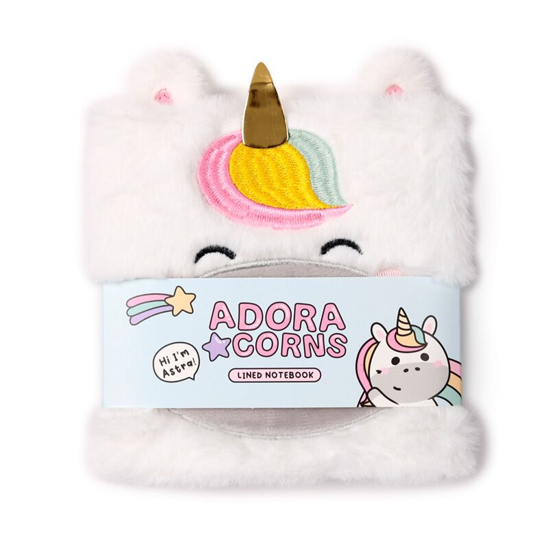 Adoramals Plush Notebook - Note and Nib