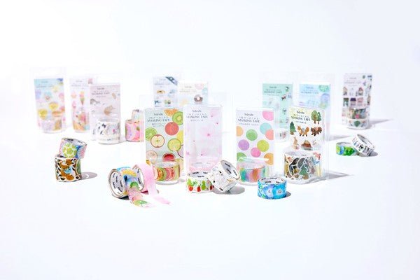 bande Washi Tape Masking Roll Sticker Clover Wreath - Note and Nib