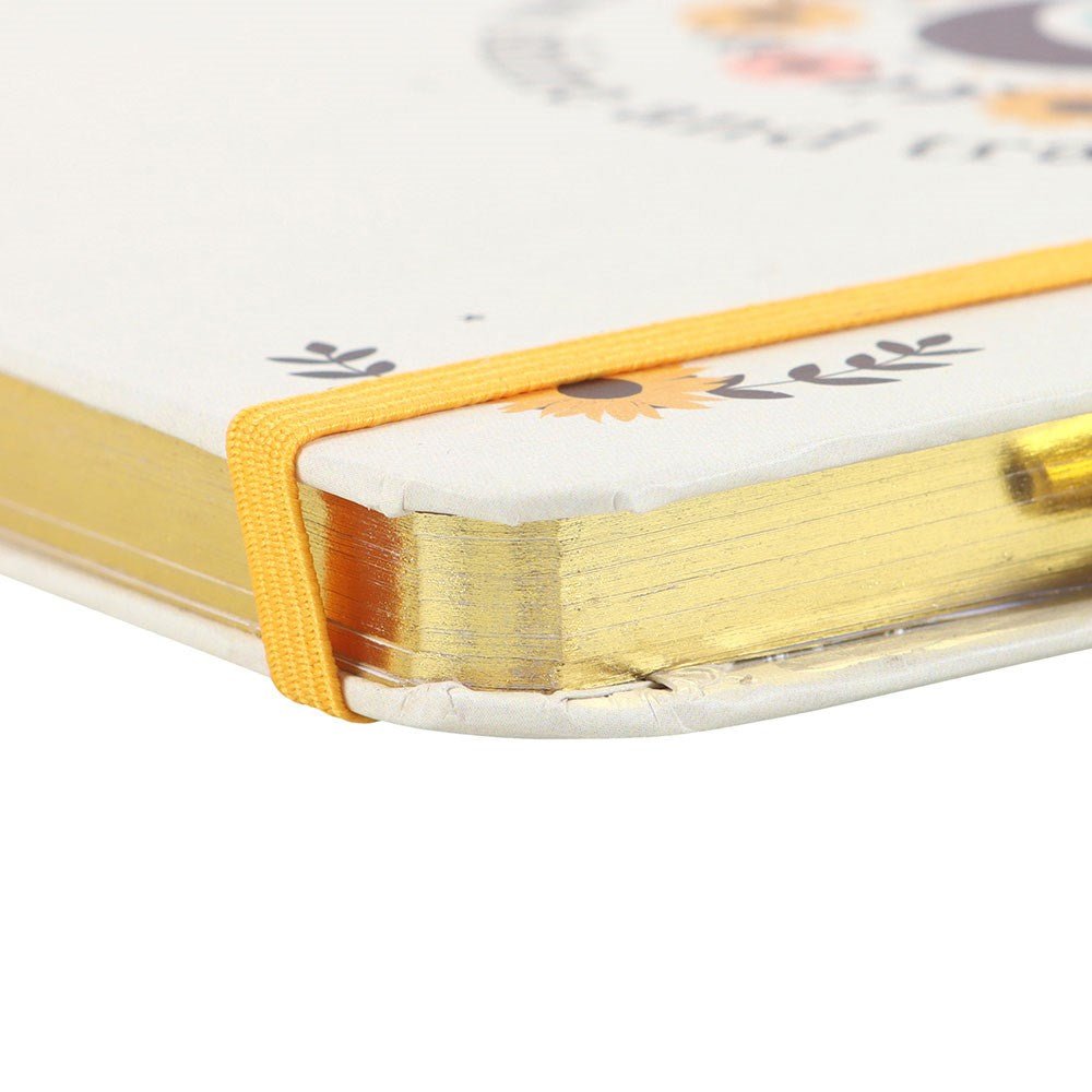 Bee Radiant Intention Journal with Citrine Pen - Note and Nib