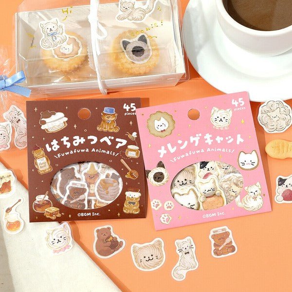 BGM Planner Stickers - Animal Sweets - Note and Nib