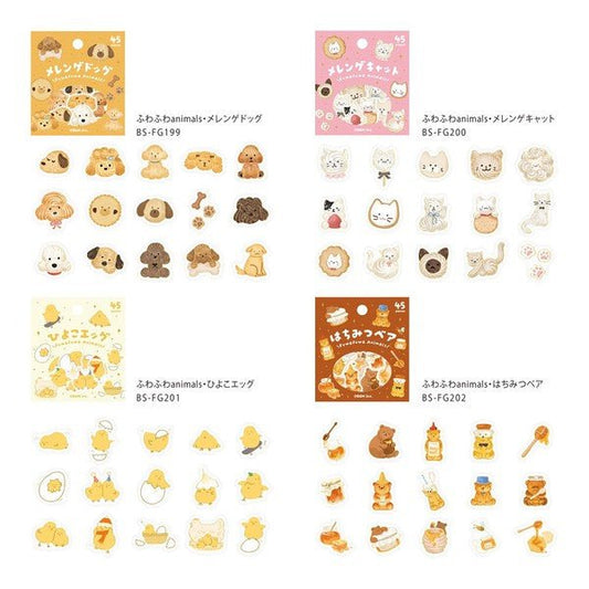 BGM Planner Stickers - Animal Sweets - Note and Nib