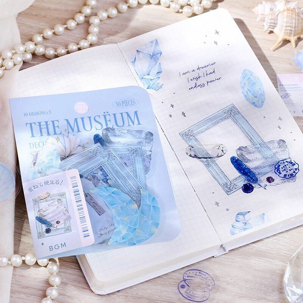 BGM Planner Stickers - The Museum - Note and Nib