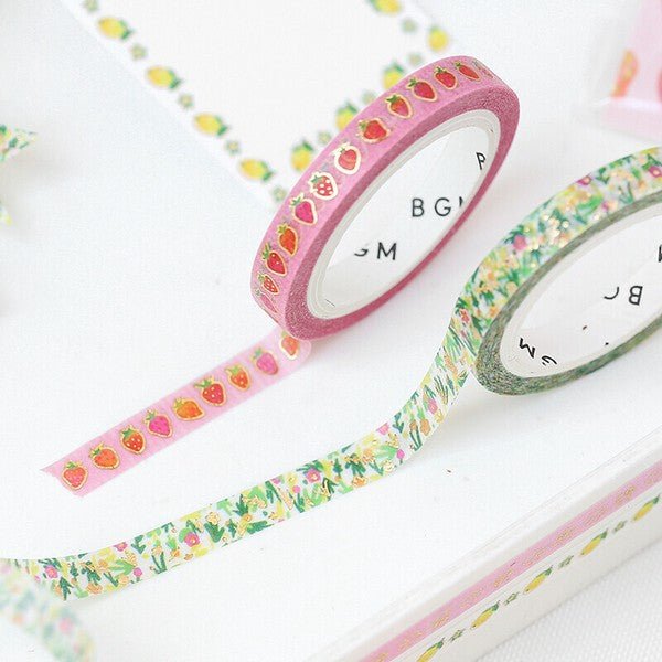 BGM Washi Tape 5mm - Note and Nib