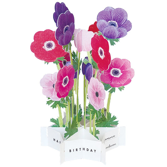 Blooming Card / Anemone - Note and Nib