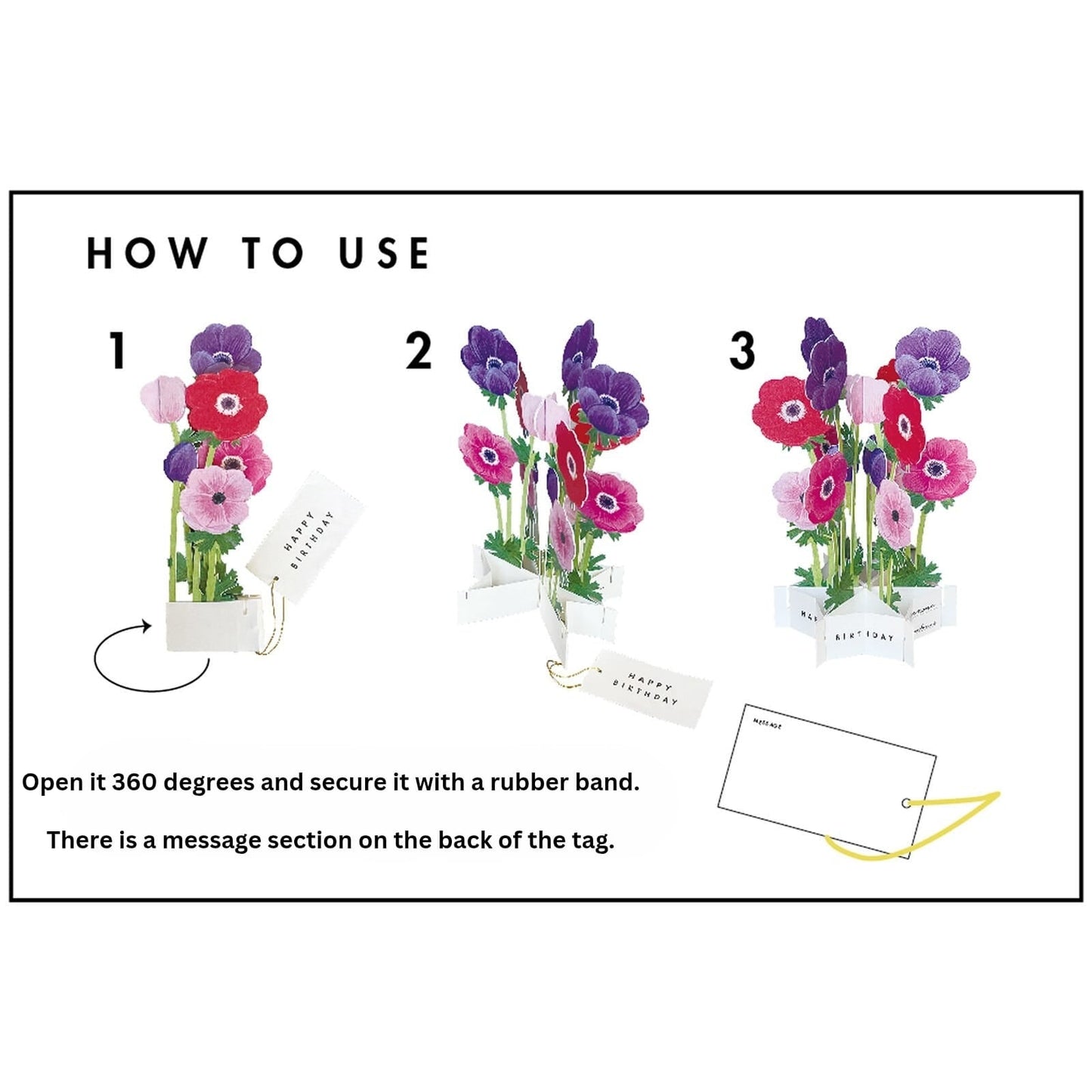 Blooming Card / Sunflower - Note and Nib