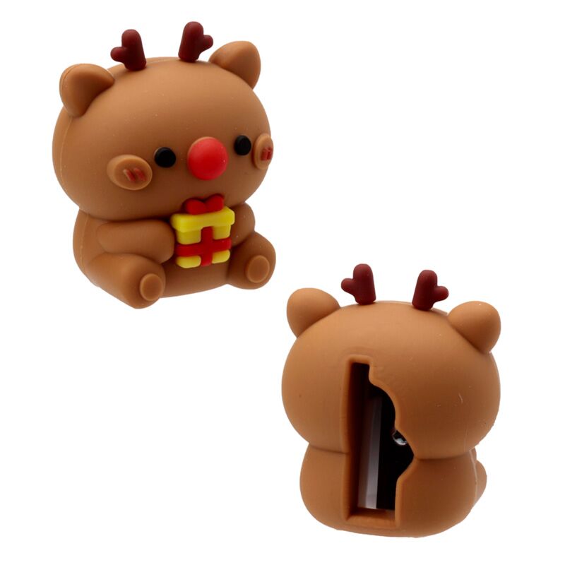 Christmas Festive Friends Pencil Sharpener - Note and Nib
