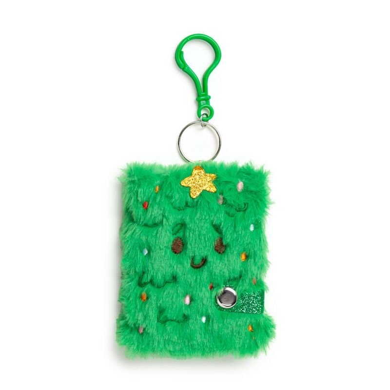 Christmas Jingle Bunch Plush A7 Mini Notepad - Note and Nib