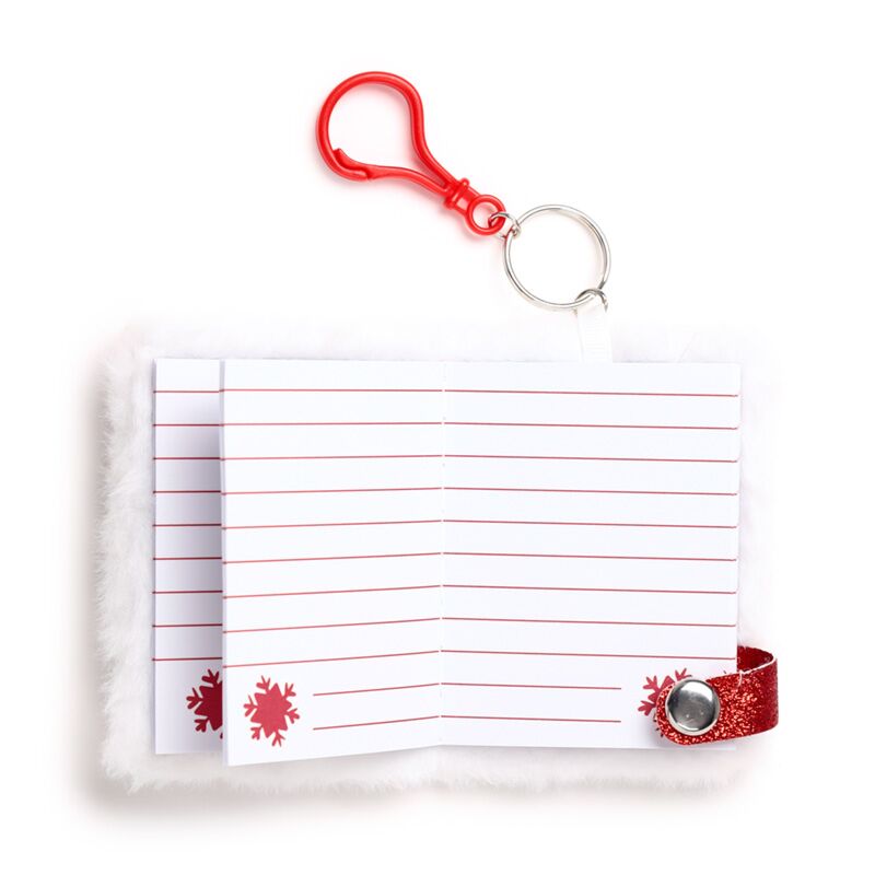Christmas Jingle Bunch Plush A7 Mini Notepad - Note and Nib