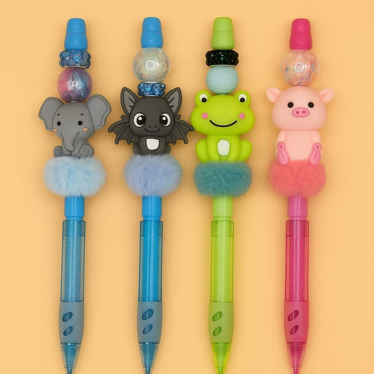 Custom Animal Topper Mechanical Pencil - Note and Nib