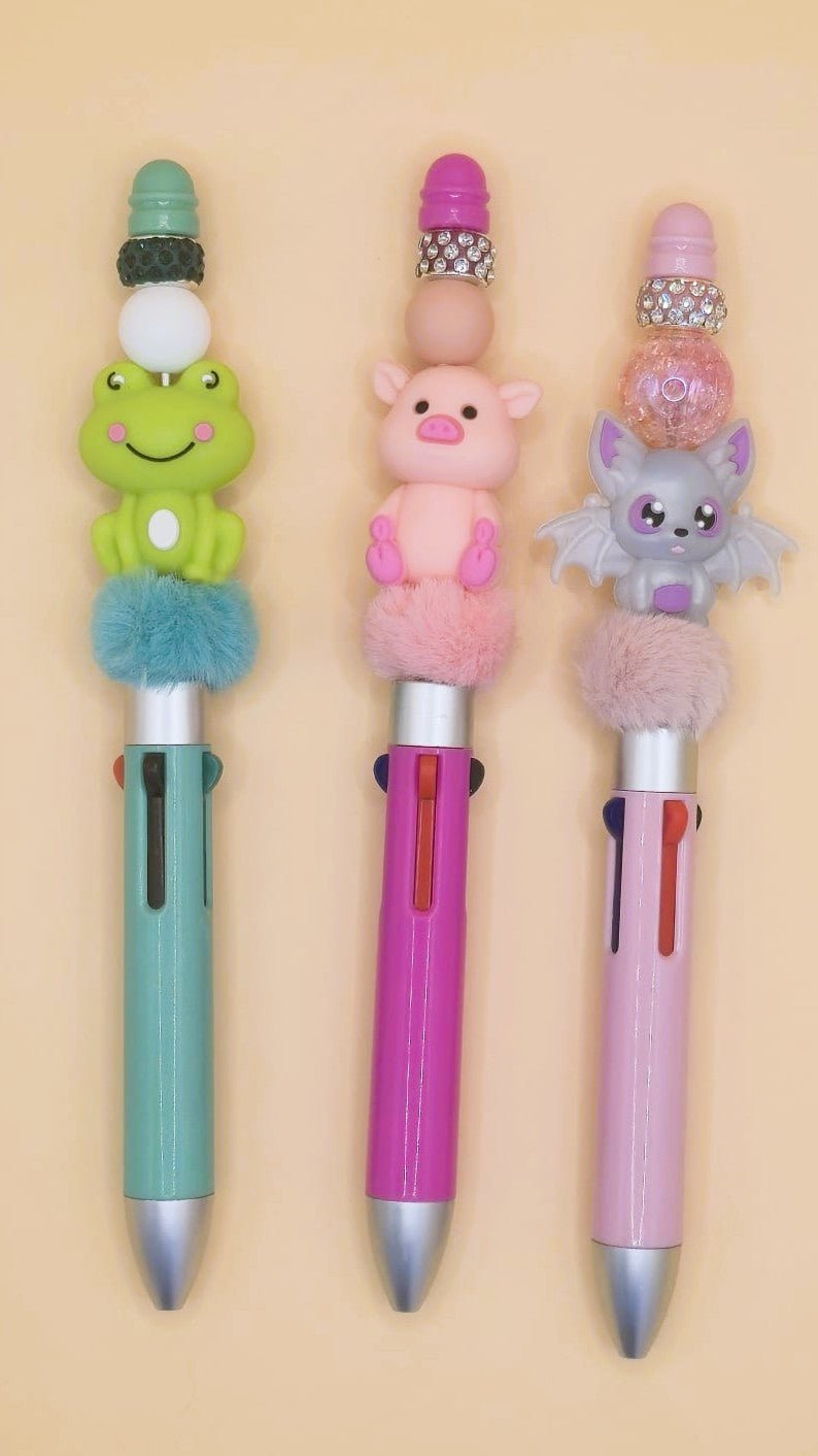 Custom Animal Topper Pens - Note and Nib