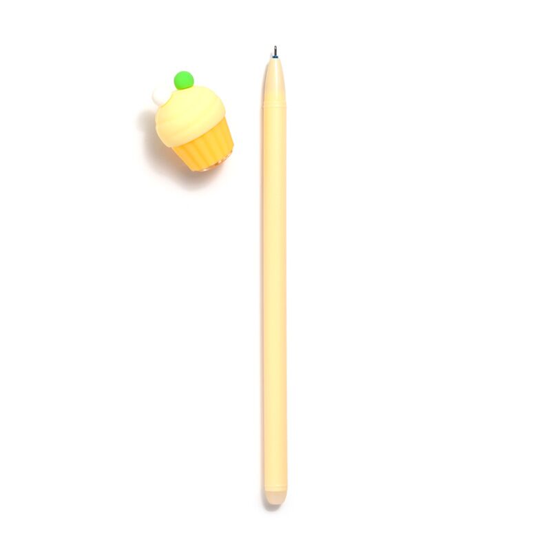 Inkredible Erasable Pen with Cupcake Topper - Note and Nib