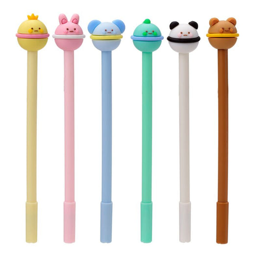 Inkredible Erasable Pen with Cute Animal Topper - Note and Nib