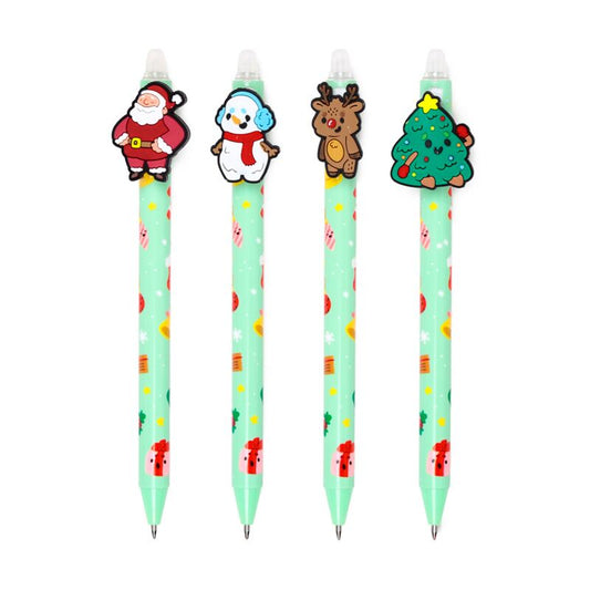 Inkredible Erasable Pen with Jingle Bunch Christmas Topper - Note and Nib