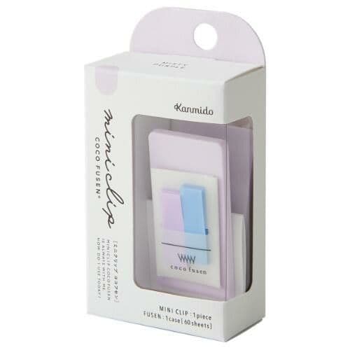 Kanmido - Coco Fusen Mini Clip with sticky notes - Note and Nib