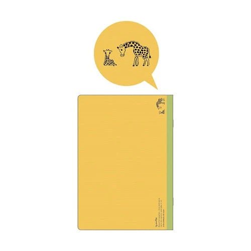 KITERA - Animal Parade Notebook - Note and Nib