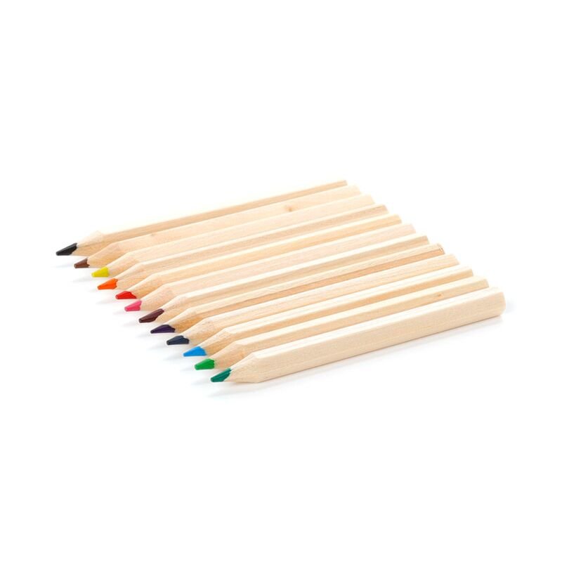 Knights & Dragons Pencil Pot with 12 Colouring Pencils - Note and Nib
