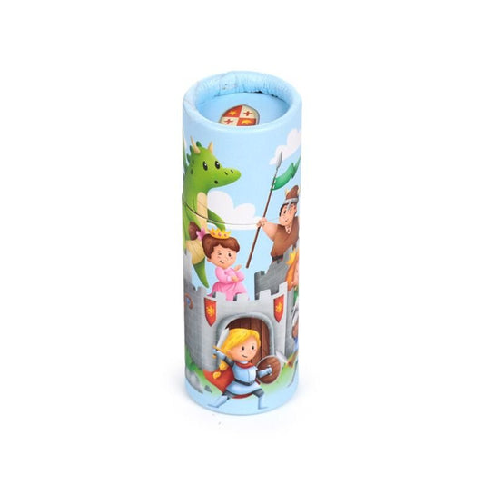 Knights & Dragons Pencil Pot with 12 Colouring Pencils - Note and Nib