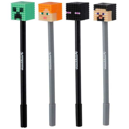 Minecraft Fine Tip Pen with Silicone Topper - Note and Nib