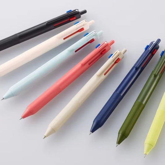 Mitsubishi Jetstream 3 - Colour Ballpoint Pen - Note and Nib