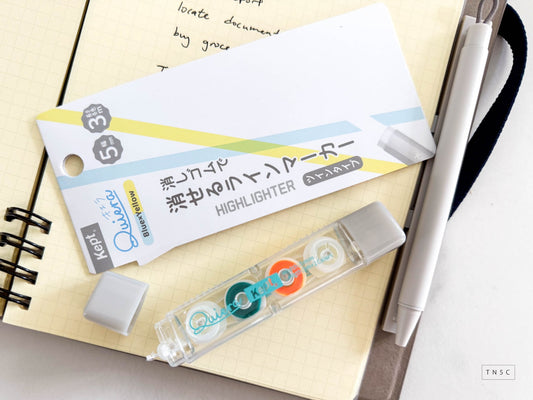 Raymay Kept - Highlighter Marker tape - Note and Nib