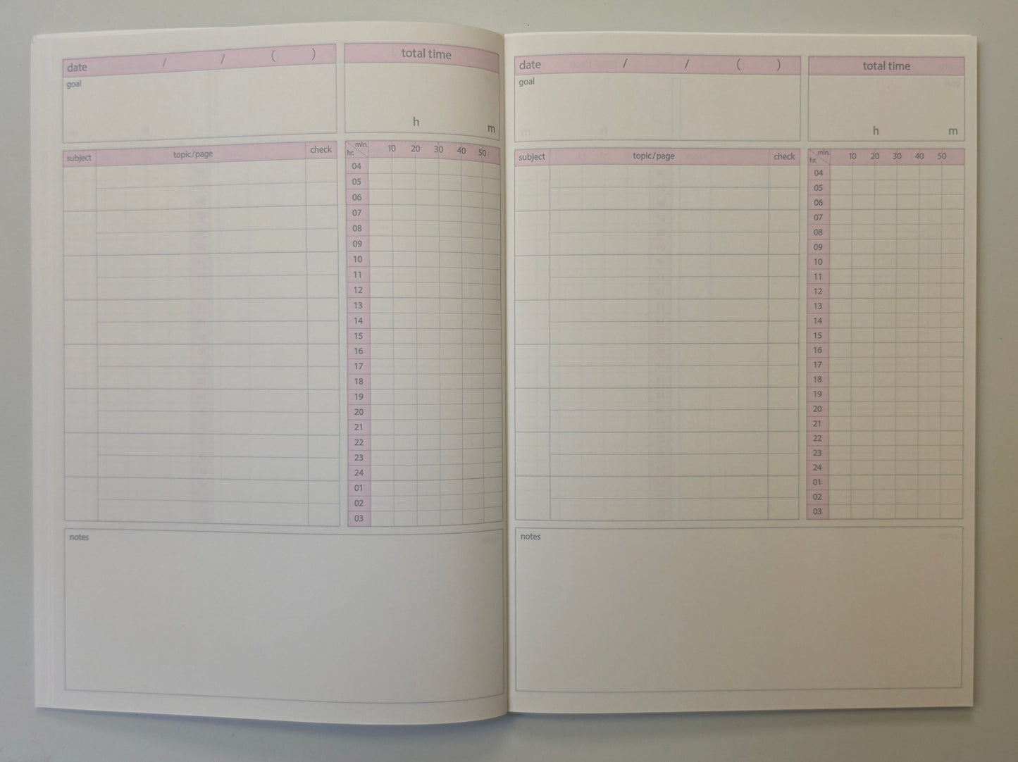 KOKUYO Campus Notebook - Daily Study Planner A5