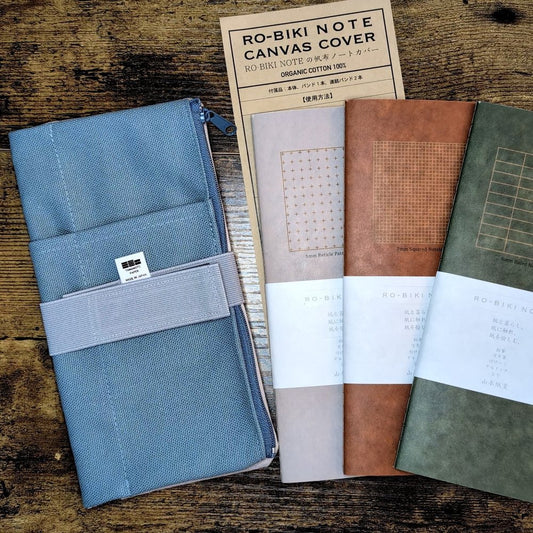 RO - BIKI NOTE CANVAS COVER - Note and Nib
