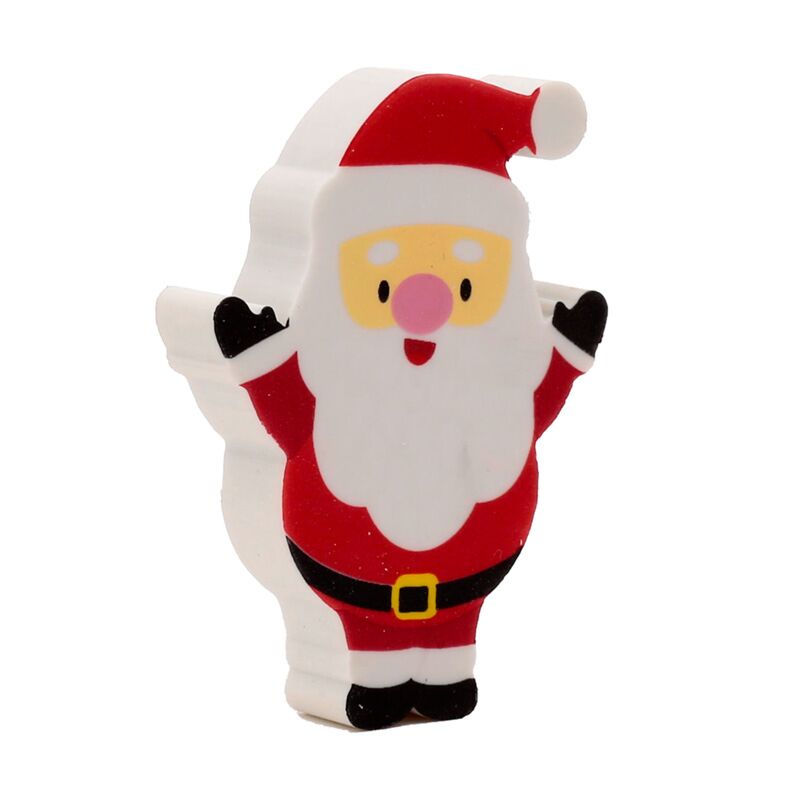 Santa Eraser in a Mini Box - Note and Nib