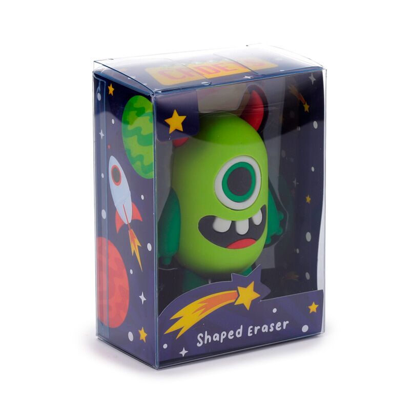 Space Cadet Eraser in a Mini Box - Note and Nib