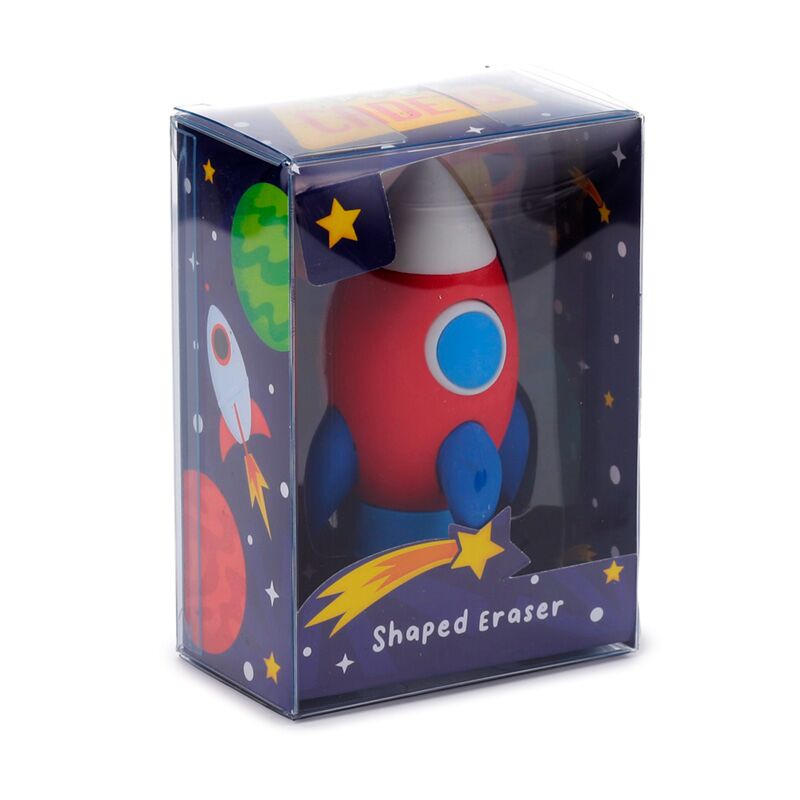Space Cadet Eraser in a Mini Box - Note and Nib