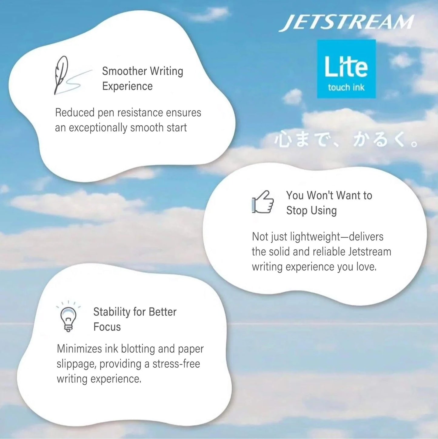 Mitsubishi Oil-based Ballpoint Pen Lite Jetstream SXN-LS-05