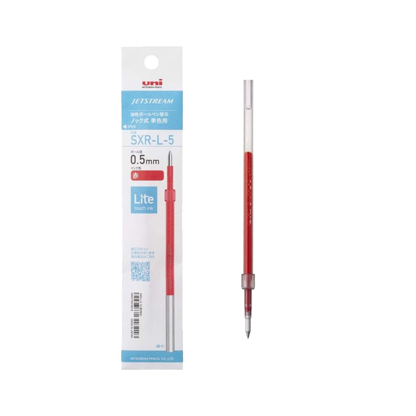 Uni Mitsubishi Jetstream Lite Ballpoint Pen Refill SXR - L - Note and Nib