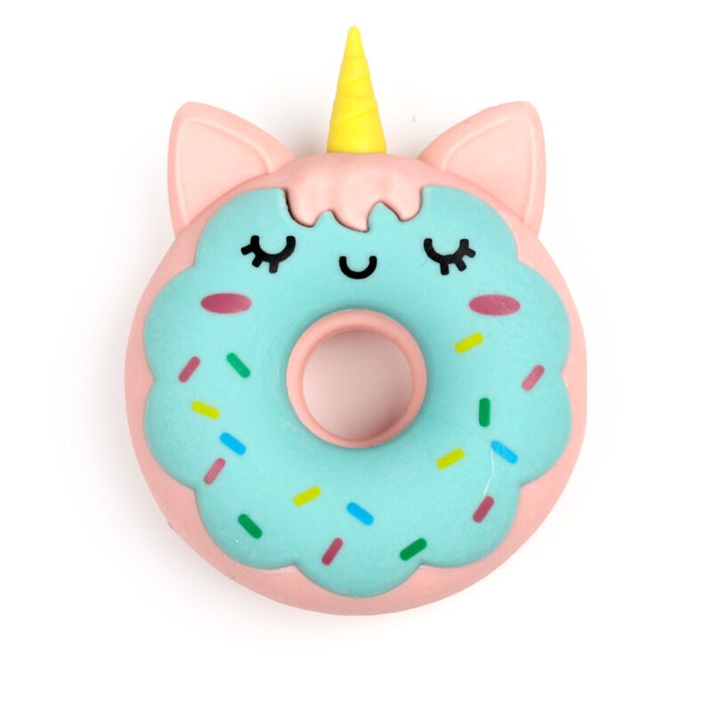 Unicorn Donut Eraser in a Mini Box - Note and Nib
