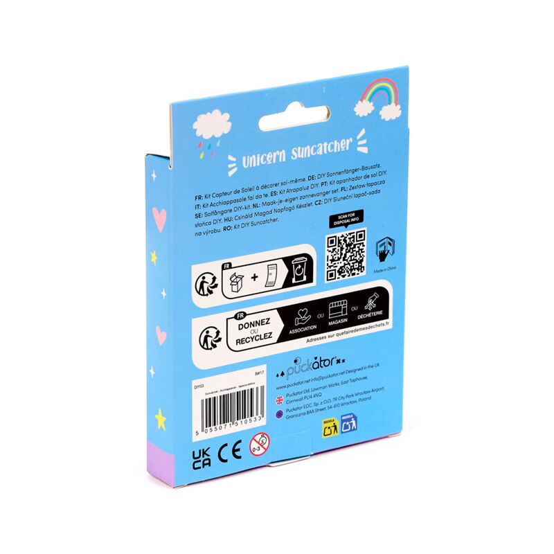 Unicorn Magic Paint Your Own DIY Suncatcher - Note and Nib