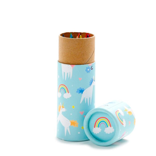Unicorn Magic Pencil Pot with 12 Colouring Pencils - Note and Nib