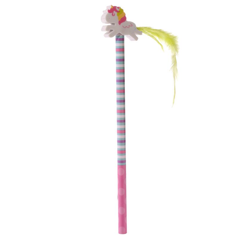 Unicorn Pencil & Eraser Topper - Note and Nib
