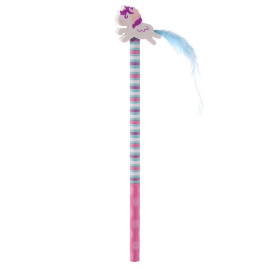 Unicorn Pencil & Eraser Topper - Note and Nib