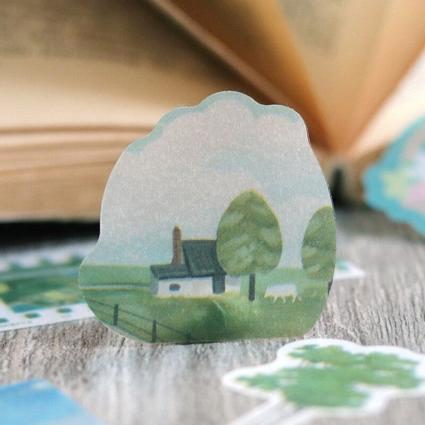 BGM Planner Stickers Tracing Paper Seals Forest