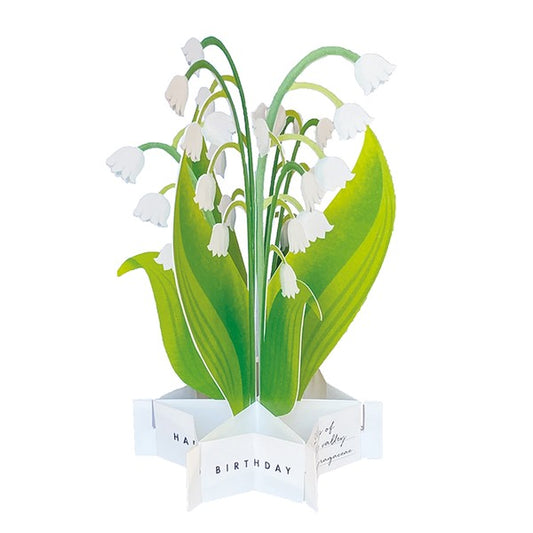 Greeting Card Lily Of The Valley