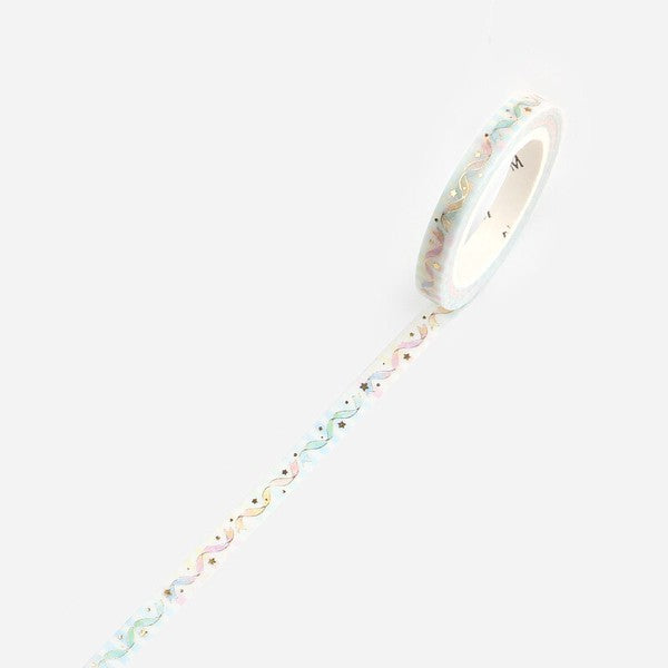 BGM LIFE Washi Tape Ribbon Colorful