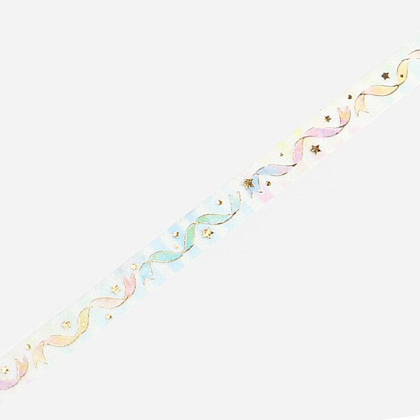 BGM LIFE Washi Tape Ribbon Colorful