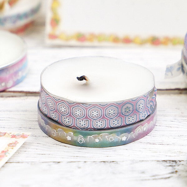 BGM LIFE Washi Tape Lace Colorful