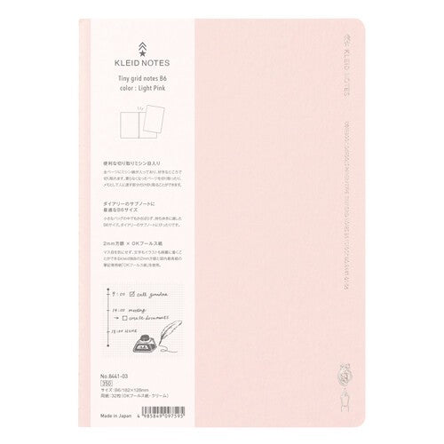 Kleid Notebook B6 Size Tiny Grid Notebook