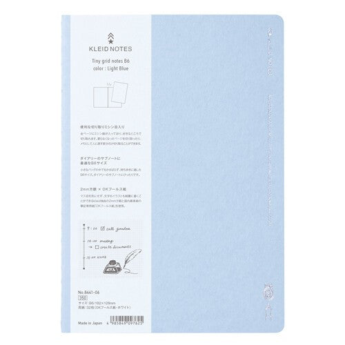 Kleid Notebook B6 Size Tiny Grid Notebook
