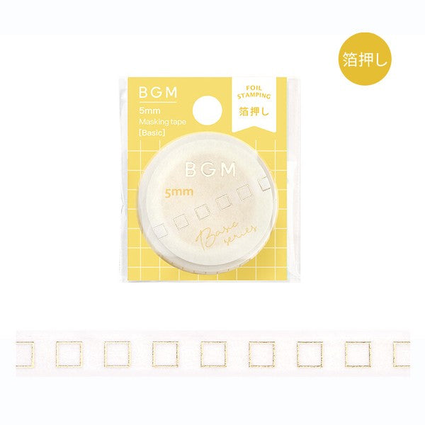 BGM LIFE Washi Tape 5mm