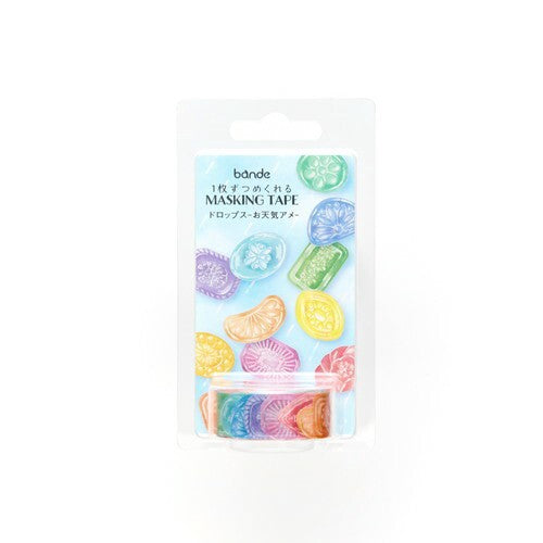 Masking Sticker Roll Sticker Drops Weather Candy BDA743