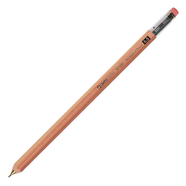 OHTO Mechanical Pencil Wooden Pencil Long length 0.5mm