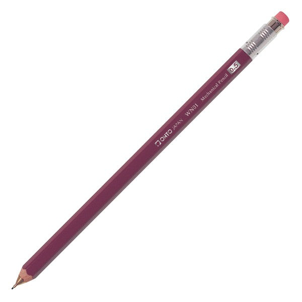 OHTO Mechanical Pencil Wooden Pencil Long length 0.5mm