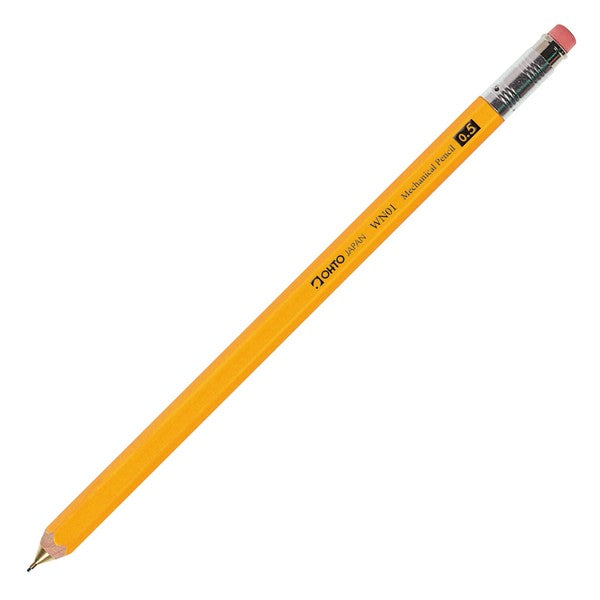 OHTO Mechanical Pencil Wooden Pencil Long length 0.5mm